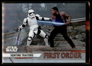 2020 Topps Star Wars Chrome Perspectives Choose Your Allegiance Hunting Traitors - Picture 1 of 2