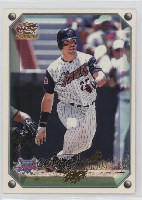 1998 Pacific Invincible Gems of the Diamond Jim Edmonds #1 - Image 1 of 2