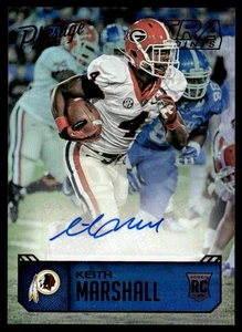 2016 Panini Prestige Signatures Xtra Points Keith Marshall RC Auto Georgia - Picture 1 of 2