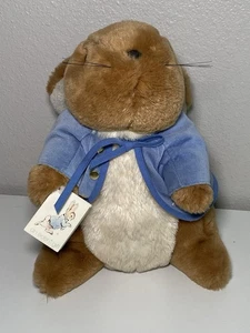 Peluche Peter Rabbit EE. UU. Edén Beatrix Potter Vintage 1989 Corea - Imagen 1 de 9
