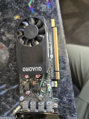 Nvidia Quadro P620 2 GB GDDR5 4 x mini DP Graphics Card Quad Monitor - Image 1 of 3