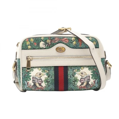 GUCCI Yuko Higuchi Ophidia Shoulder crossbody Bag 517350 canvas leather used - Image 1 of 4