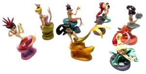 Disney 7er Set Kleine Meerjungfrau Arielle Schwestern SELTEN PVC Cake Topper Figuren - Bild 1 von 8