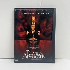 Devil's Advocate DVD 1998 Special Edition Keanu Reeves Al Pacino Thriller Drama - Picture 1 of 4