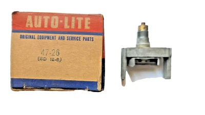 Cuadro y rotor velocímetro AutoLite 47-26, SD12-6 de 1940 y 1950 NOS Foto 1 de 2