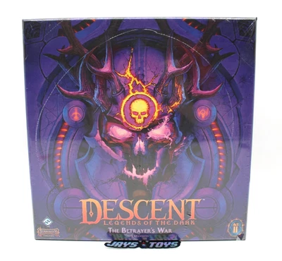 Juego de mesa de expansión Descent Legends of the Dark Betrayer's War sellado de fábrica Foto 1 de 4