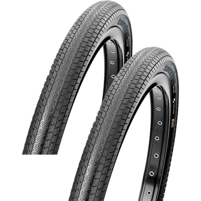 2 Pack Maxxis Torch Bmx Tire 24 X 1.75 Dual Compound Silkskin Protection Black - Image 1 of 2