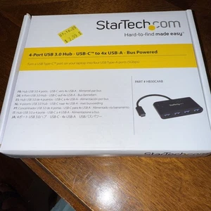 StarTech ST4200MINI2 4 Port USB Hub ---Brand New - Picture 1 of 2