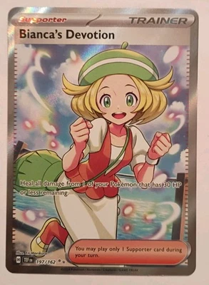 Bianca's Devotion #197/162 SV05: Temporal Forces Near Mint or Better Condition - Image 1 of 3