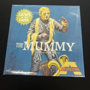 1972 Aurora The Mummy Glows In The Dark Factory Sealed Model Kit 452 - Picture 1 of 7