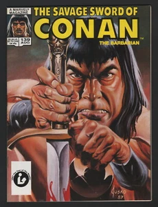 LA ESPADA SALVAJE DE CONAN Vol.1 #139 - 1987, Marvel, casi nuevo-, revista B&w - Imagen 1 de 1