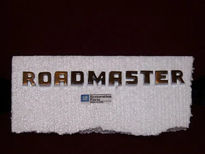 1957 BUICK ROADMASTER TRUNK LETTERS NEW EMBLEMS BADGE 57 - Picture 1 of 5