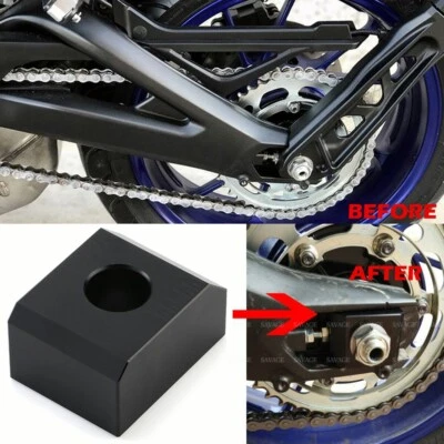 Guía tensor deslizante de rodillos de cadena de transmisión trasera para Yamaha MT-09 FZ-09 FZ09 17-20 Foto 1 de 4