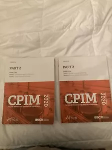 APISC CPIM 2022 Learning System 6.2- 2 Books - Part 2.1 / Part 2.2 - Picture 1 of 3
