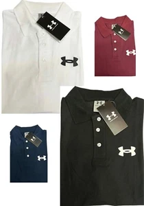 UNDER ARMOUR SHORT SLEEVE REGULAR FIT BRAND NEW POLO SHIRT - Picture 1 of 5