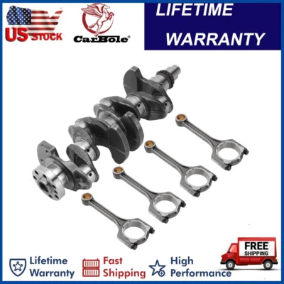 G4NB 1.8L Engine Crankshaft & Con Rods For 2014-2016 Hyundai Elantra KIA Forte - Image 1 of 4