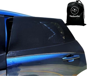 Car Rear Side Window Sunshade-2 Pack,Screen Car Camping Trip,Breathable Soft Nyl - Picture 1 of 12