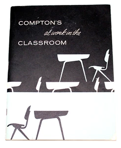 Vintage Compton's at Work in the Classroom, Unique Teacher Gift, Teacher Decor - Picture 1 of 6