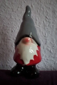 Weihnachtsdeko, Keramik-Weihnachtsmann, Mehrfarbig - Bild 1 von 4