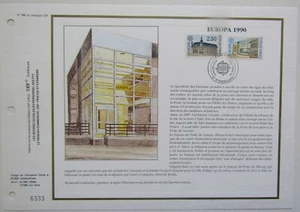 Feuillet CEF 1er jour 988 1990 Europa  - Imagen 1 de 1