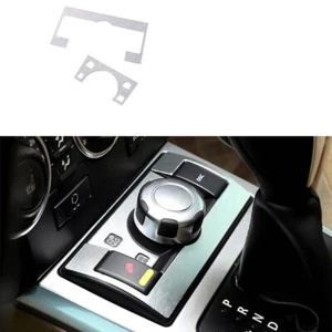 Control Knob Button Cover Decorate For Land Rover LR2 2008-2015 Silver Aluminum - Bild 1 von 9