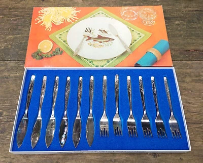 14teiliges BMF Deppmeyer & Co. Fischbesteck Menübesteck Fischmesser Fischgabel - Bild 1 von 4