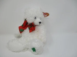 Ty Beanie Baby Merrybelle Christmas Bear Plush NWT 2005 - Picture 1 of 6