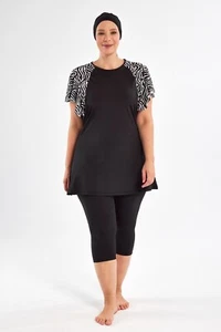M 2805 HASEMA TESETTÜRMAYO ISLAMISCHER BADEANZUG UCARBURKINIS BURKINI SWIMWEAR - Bild 1 von 4