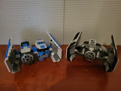 LEGO STAR WARS SET 4479 8017 TIE BOMBER + DARTH VADER´s TIE FIGHTER - Bild 1 von 4