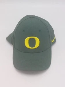 Gorra verde ajustable bordada Nike Dri Fit Oregon Ducks - Imagen 1 de 6