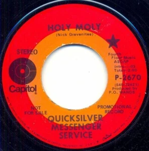 "7"-Quicksilver Messenger Service-Holy Moly/Words Can't Say - Picture 1 of 1