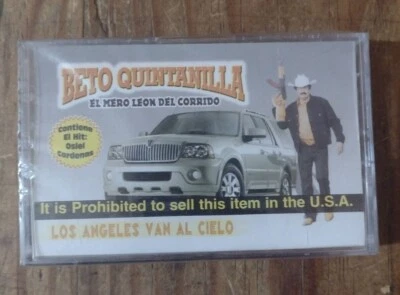 Beto Quintanilla - Los Angeles Van Al Cielo TAPE new Sealed, Like Chalino Sánche - Image 1 of 2