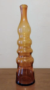 Vintage Blenko Honey Decanter Hand blown glass - Picture 1 of 7
