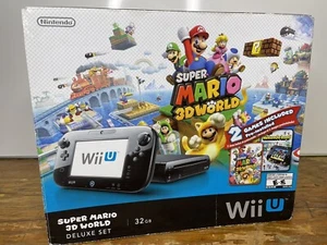 Nintendo Wii U Super Mario 3D World Deluxe Set BOX ONLY - Picture 1 of 9