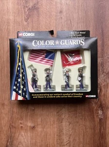 Vintage Corgi Color Guards United States Marine Corps Diecast Figures 1/32 NIB - Picture 1 of 4