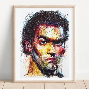 Impresión de bolígrafo Ash, póster de la película Evil Dead - Imagen 1 de 3