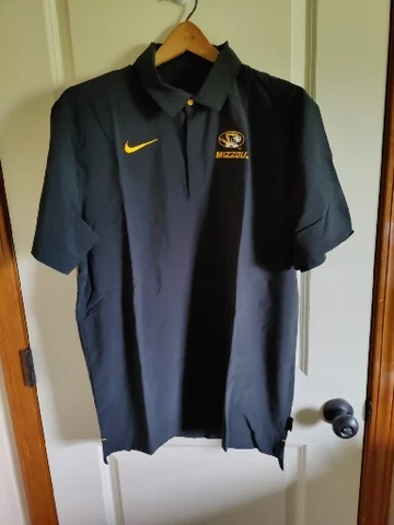 Nike Dri-Fit On Field Apparel Polo Shirt Men's Size Large Black  NWT DN5624-010 Cover