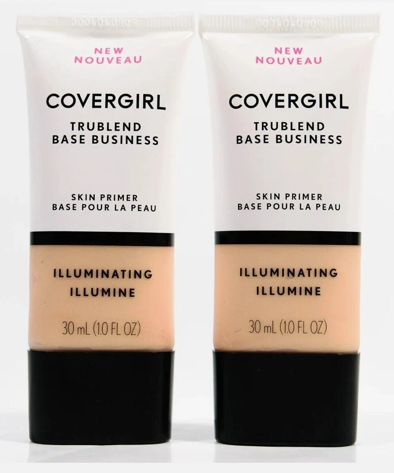 (2 Pack) COVERGIRL Base Business Face Primer, Illuminating 400, 1.0 fl Ounce - Image 1 of 1