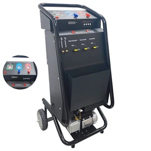 A/C Refrigerant Fill Machine Recovery Recycling Recharging Fluorination Machine - Picture 1 of 18