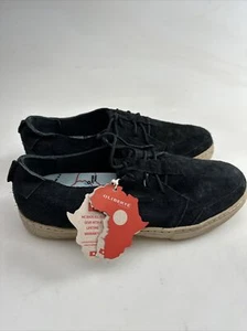 Scarpe da derby Oxford OLIBERTE Anbesso nere fatte a mano in pelle in Africa taglia 12 - Foto 1 di 7