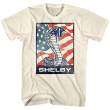 Shelby Cobra USA Flag Men's T Shirt American Stars Stripes Classic Snake Sports 