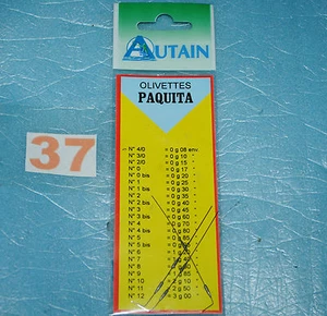 6 Pfirsichpaquitta Oliven AUTAIN Gewicht wählbar von 0,08g bis 3g neu - Bild 1 von 12