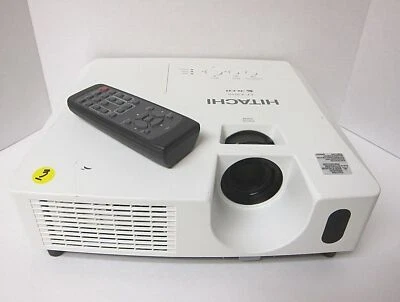 HITACHI 3LCD Projector 720p 3.7A/1.8A 2200 Lumens CP-X2010 w/ R007 Remote SKU D - Image 1 of 4