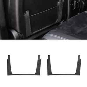 Carbon Fiber Rear Seat Storage Box Panel Frame Cover For Dodge Durango 2014-20 - Bild 1 von 8