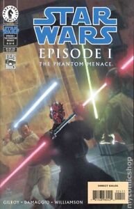 Star Wars Episode 1 Phantom Menace #4A Fleming Art VG 1999 Stock Image Low Grade