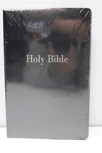 Holy Bible NIV Zondervan New Sealed Black - Picture 1 of 3