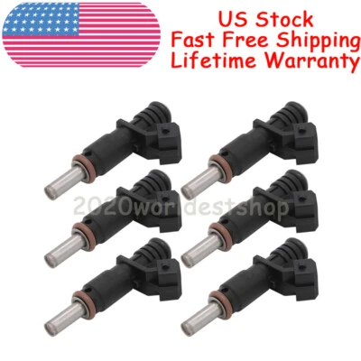 6X Fuel Injector For BMW 128i 328i X3 X5 Z4 fit  2011 BMW 328i xDrive Base Coupe Foto 1 de 4
