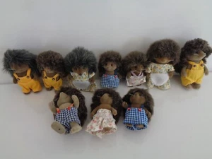 Sylvanian Families Hedgehog Family Figures x 10 - Picture 1 of 11