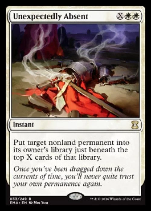 Unexpectedly Absent - Near Mint MTG Eternal Masters - Image 1 of 1