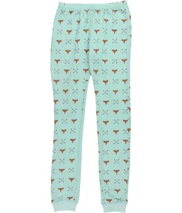 Cosmic Love Girls Fox Pajama Jogger Pants, mint, Big Kids (8-20), M (10) - Picture 1 of 2